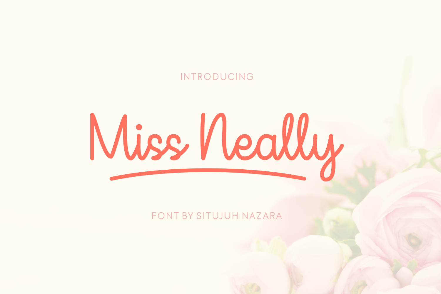 Discovering the Elegance of the Miss Neally Typeface