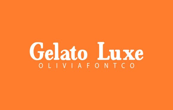 Gelato Luxe: A Handwritten Font for Elegant Designs