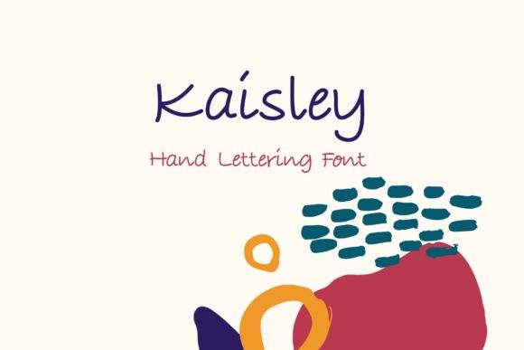 Kaisley: A Charming Handwritten Font for Authentic Designs