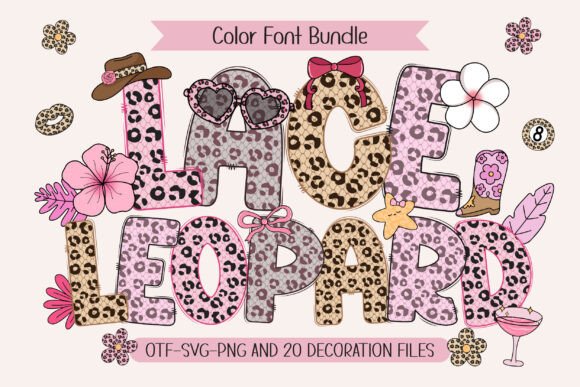 Lace Leopard: Where Wild Pattern Meets Sweet Design