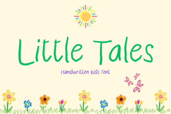 Little Tales: A Whimsical Font for Imaginative Projects