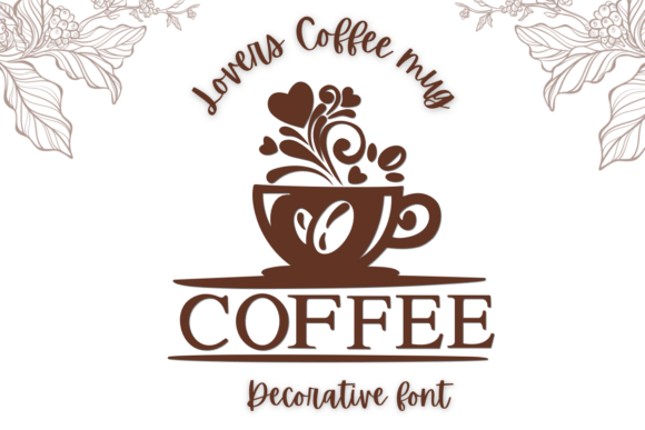 Lovers Coffee Mug: A Charming Typeface for Creative Projects