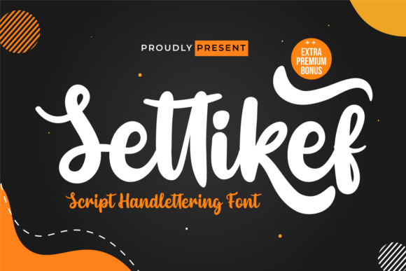 Settikef: A Flowing Handwritten Font for Modern Design